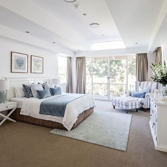 Đừng mắc những sai lầm ngớ ngẩn này trong phòng ngủ của bạn: Cách đặt một tấm thảm.