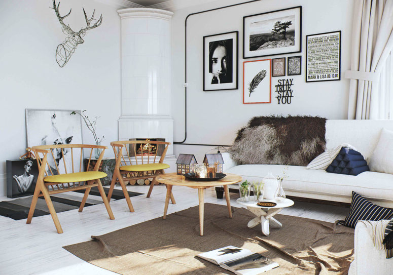 Cách chọn ghế sofa và nội thất theo phong cách Scandinavian