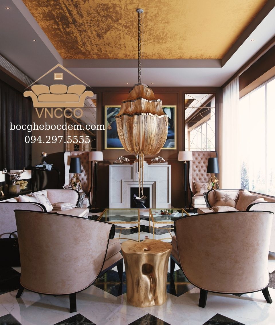 Thiết kế phòng khách của bạn theo phong cách Art Deco