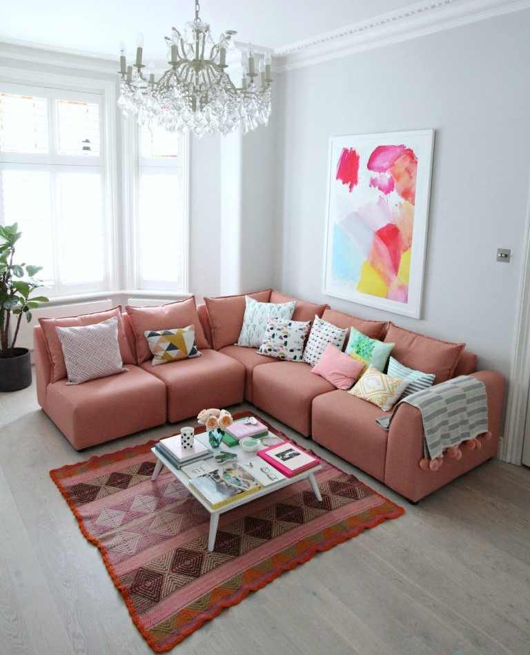 Những tone màu phù hợp để bọc ghế sofa trong mùa hè này 