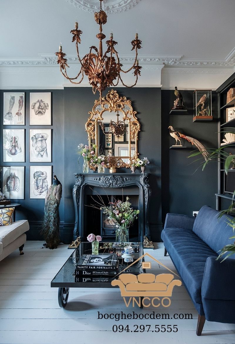 Trang trí nội thất theo phong cách Gothic hợp thời trang