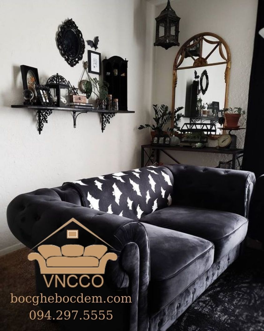 Trang trí nội thất theo phong cách Gothic hợp thời trang