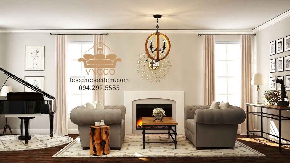 Ý tưởng thiết kế phòng khách trang trọng