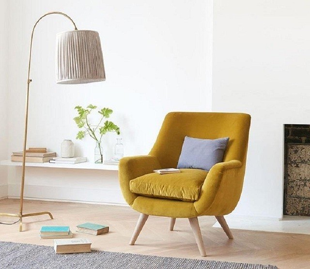 Cách bài trí ghế sofa đơn cực đơn giản