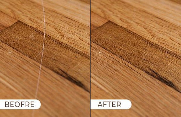 Cách khắc phục vết trầy xước trên sofa gỗ