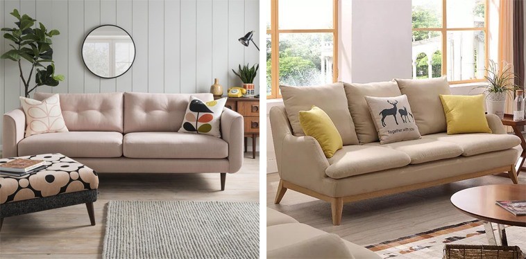 Chọn màu vải bọc sofa ấn tượng nhất cho năm 2021