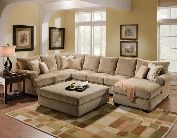 Chất liệu vải bọc sofa thích hợp cho phòng khách nhà bạn