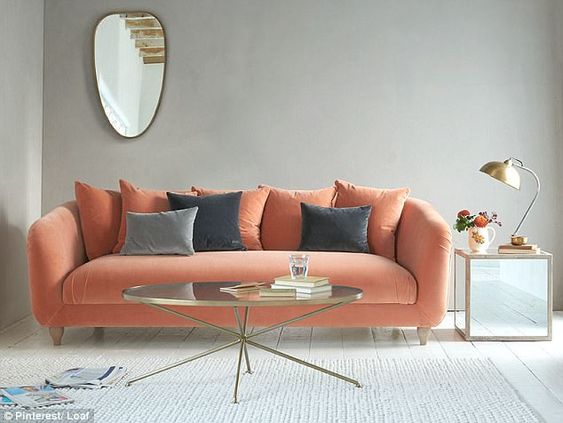 May vỏ bọc ghế sofa đẹp giá rẻ màu đào