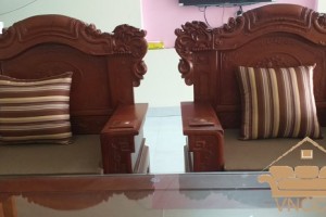 Làm đệm ghế salon gỗ tại nhà Hà Nội