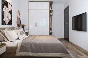 Thiết kế phòng ngủ đơn giản và tiết kiệm không gian
