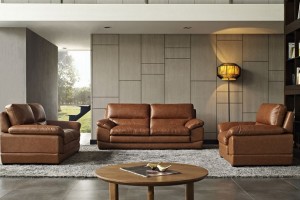 Ý tưởng trang trí ghế sofa da giúp biến đổi phòng khách của bạn